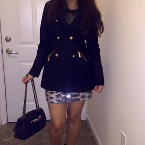 Gorgeous Vince Camuto black fitted coat